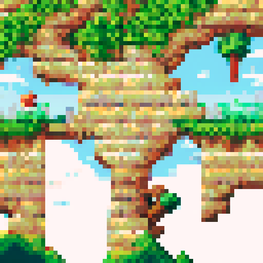 Mario tilesheet, dark and bloody, sRGB, pixel art, background, landscape, eerie moonlit night, twisted trees, haunting shadows, ominous clouds, splattered red paint, gory mushrooms, macabre brickwork