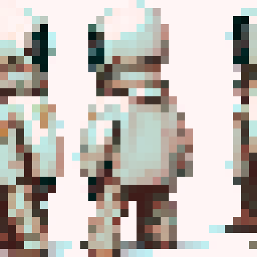 Clothe the character with a medieval armor