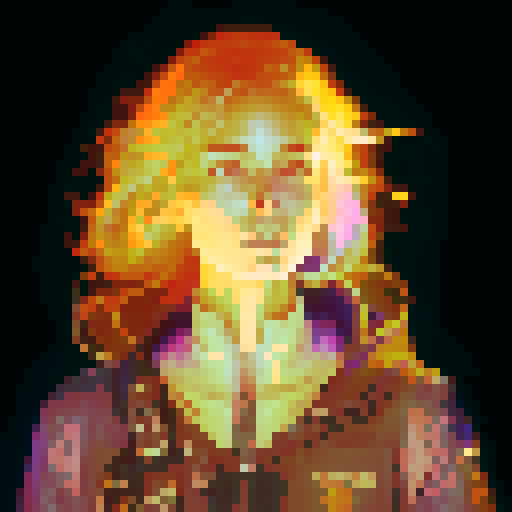 Please improve on the reference image by cleaning up the art, add more detail to the clothing, skin and hair