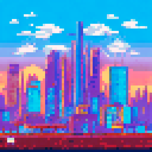 city without building