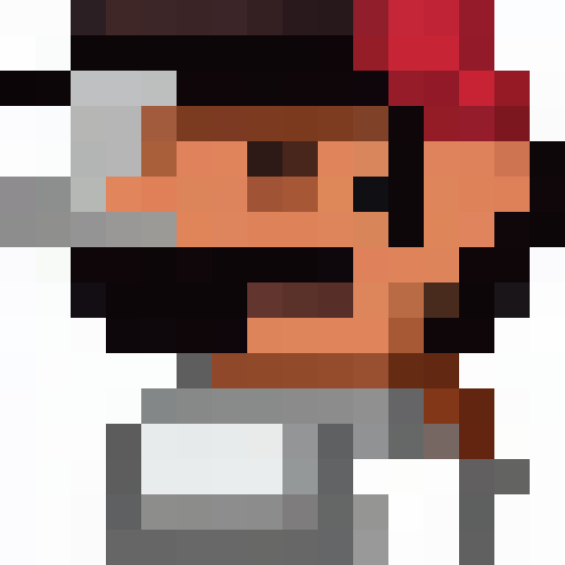 Viking, full body, side view, SNES, Super Mario World style