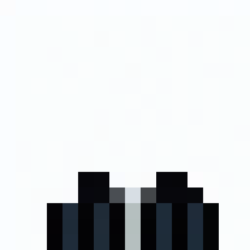 suit, sleek, black, tailored, buttoned, formal, minimalist, minimalist, game icon, 16x16, pixel art, close up, portrait