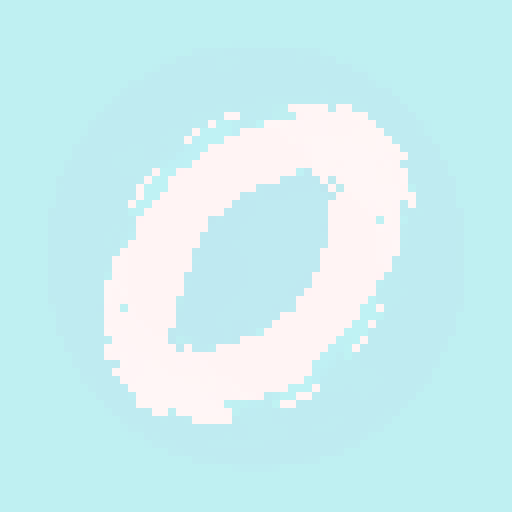 Create a simple and clean icon representing wind magic. The design should be minimalistic and convey the essence of wind and air. Use light colors like white and light blue, and incorporate elements such as swirls, gusts, or feathers. Ensure the icon is easily recognizable and visually appealing.