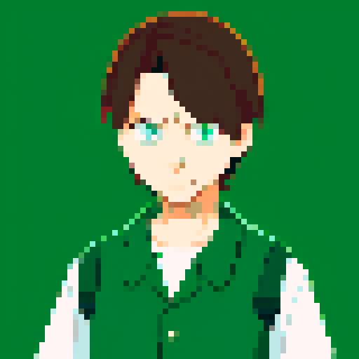 “Alan wake” from “Alan wake 2” Pokemon emerald trainer avatar