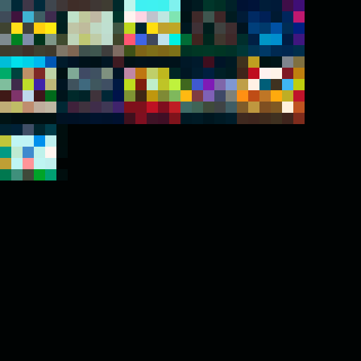 Design a 2D pixel art icon of a treasure chest that is entirely bee-themed, ensuring it matches the straight-on, flat front perspective seen in the reference images. The chest should be comparable in size and occupy a similar space within the frame. The pixel art style should be consistent with the provided examples, using a limited palette that reflects a golden-yellow and black color scheme, synonymous with bees. The chest's surface should mimic a honeycomb's texture, and bee-like details, suc