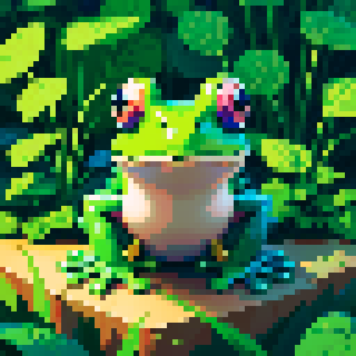a frog