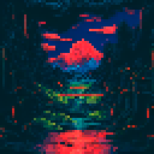 evil mage anime girl, dark and ominous lair, glowing green crystals, swirling mist, flickering candlelight, towering bookshelves filled with ancient tomes, ornate stained glass windows, shadows dancing on the walls, moonlight filtering through, arcane symbols etched on the floor, a hidden entrance behind a waterfall, a secret underground chamber, a landscape of jagged mountains and thunderous storm clouds in the distance