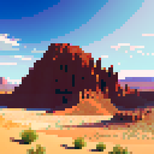desert mountain
