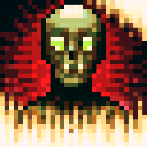 8bit zombie bloody