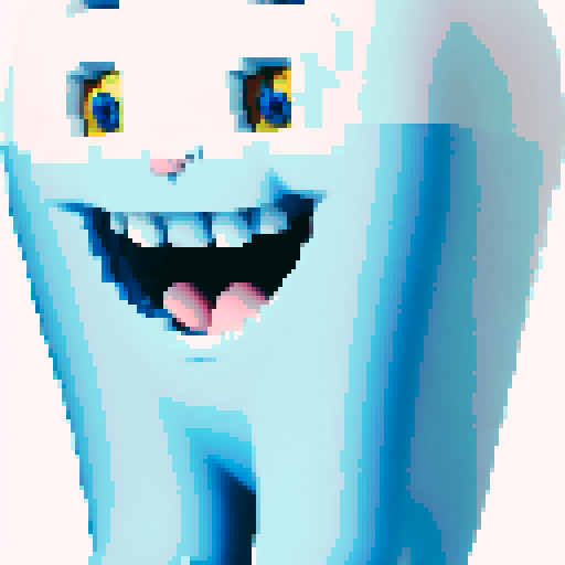 Cartoonish mascots in various playful poses and emotions, with intricate pixel art details and a vibrant sRGB color scheme, set against a whimsical background of plane white