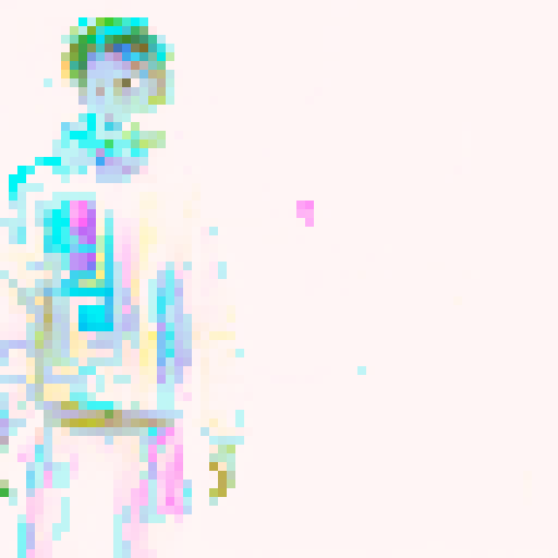 Electric blue and hot pink colors, glitch art and pixelation
    
    Glitched-out neon sign with electric blue and hot pink colors, flickering and pixelated, advertising a futuristic cyberpunk nightclub.