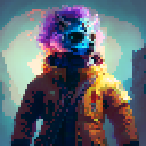 Masked wrestler with lightning-themed attire, gripping the championship belt tightly in a dynamic and colorful comic book style illustration.