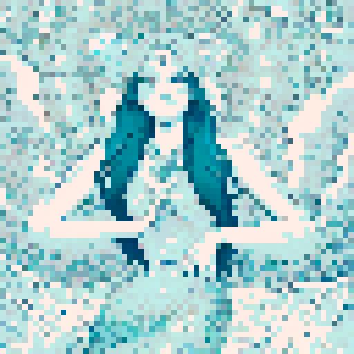 A mystical mermaid looking towards the viewr.