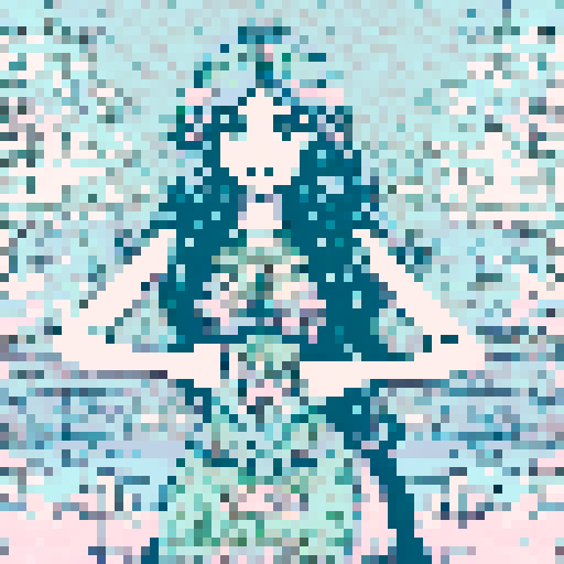 A mystical mermaid looking towards the viewr.