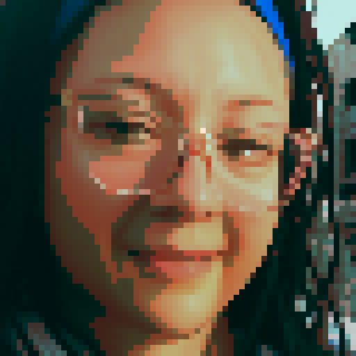 Simple head on portrait