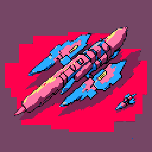 missile wreckage, jagged metal, vibrant colors, sRGB