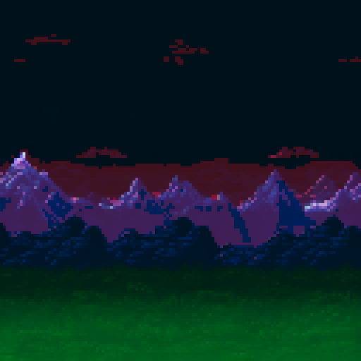 Add more redish and hellish clouds with blood on the trees and mountains