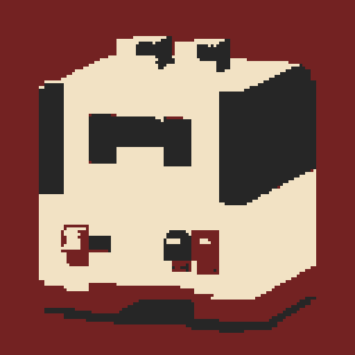 snubbell, vibrant colors, sharp lines, retro video game, cute and chubby, 8-bit, pixel art, sRGB