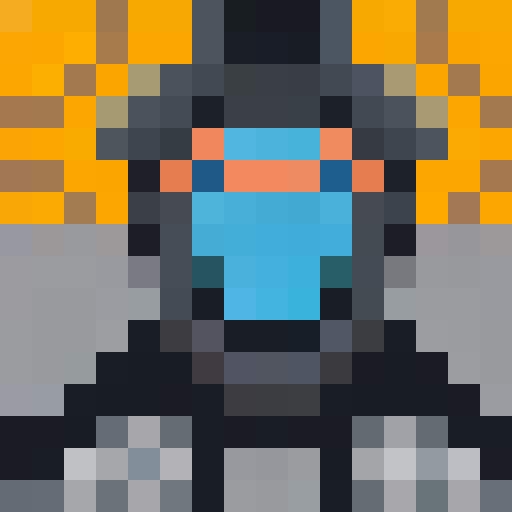 pet rock, game icon, 16x16, pixel art, close up, portrait, square shape, smooth texture, vibrant colors, expressive eyes, cheeky smile