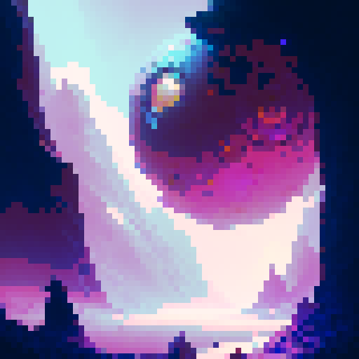 purple heart gem with pink background