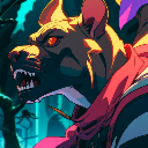 big rat, sharp teeth, sRGB, pixel art