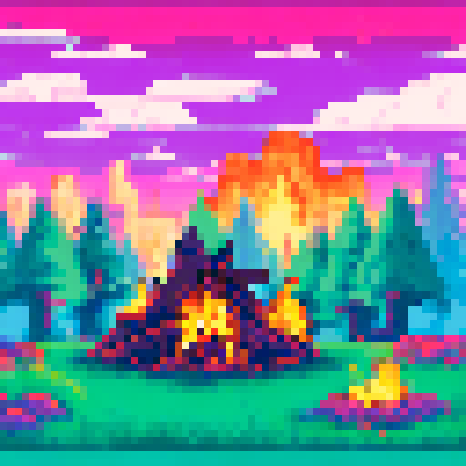 Gypsy girl in dress, dancing, campfire, ghost husband over fire, gypsy girls performing ritual fire dance.