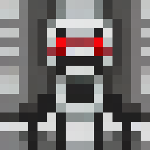 Skull, no shading, only use four colors, evil vibe