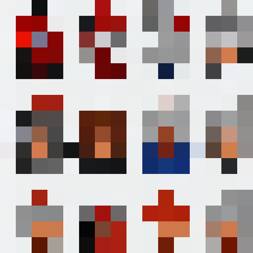 greek hoplite, corinthian helmet, copper armor, long spear, pixel art, sRGB