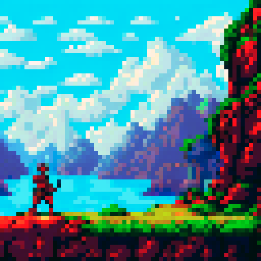 Muscular, armored human warrior