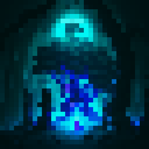 Eldritch island, towering ancient trees, mist-shrouded shoreline, otherworldly creatures, glowing runes, eerie ruins, eerie glow, ethereal moonlight, jagged cliffs, flickering torches, ominous shadows, pulsating energy, psychedelic colors, distorted landscapes