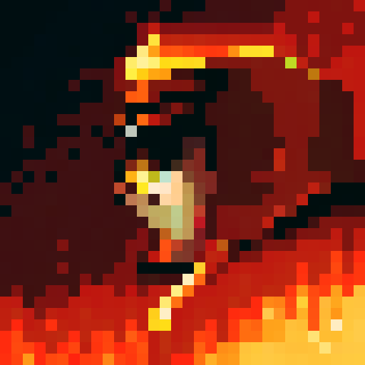 a streetfighter style game character icon
