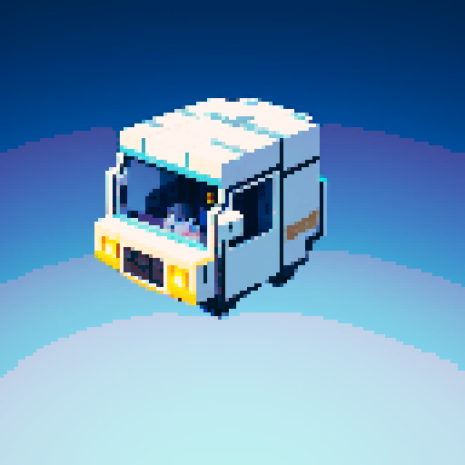 Top-down perspective of a futuristic flying vehicle in the shape of a cat