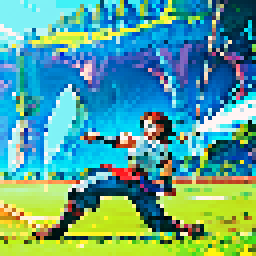 hero gets hit by a ball