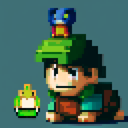 Turtle character in 4 positions no background, no wood, no fire.