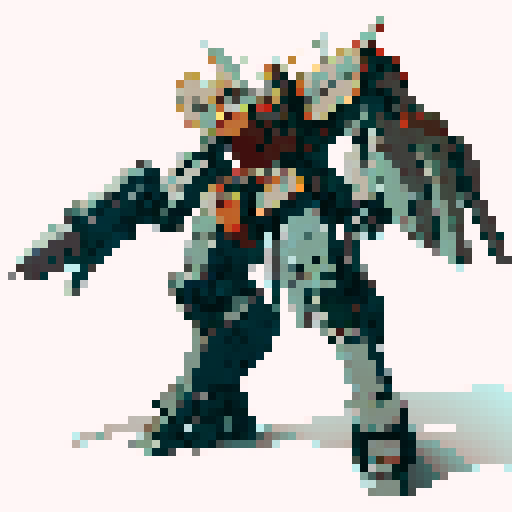 armored core mecha, standing giant robot mech, full body shot, centered, mecha
