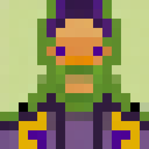 A spectral figure, wreathed in purple and black shadows, glides through the emptiness of space, a sinister grin upon their face, their eyes glowing with otherworldly power.