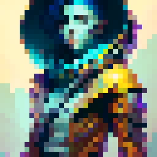 pyke from league of legends ,vivid color