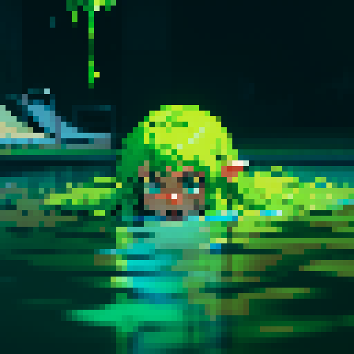 goo floor, pool of ooze, heroes sinking into ooze, heroes sinking into goo, floor is made of ooze