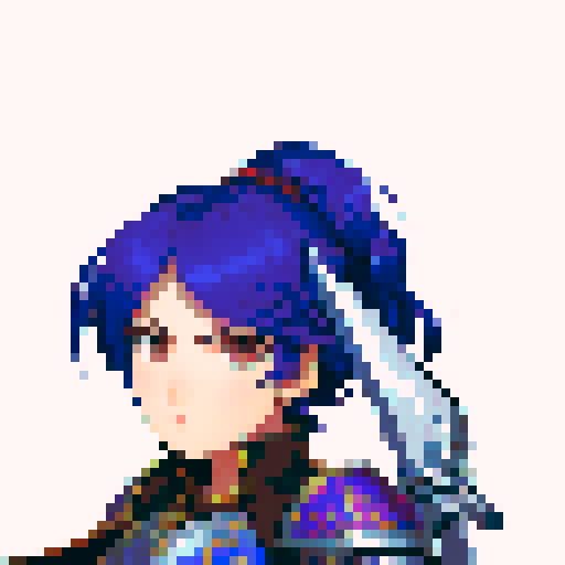 Fire emblem character, intense expression, wielding a sword, intricate armor details, sRGB, game icon, skill art, close up, portrait