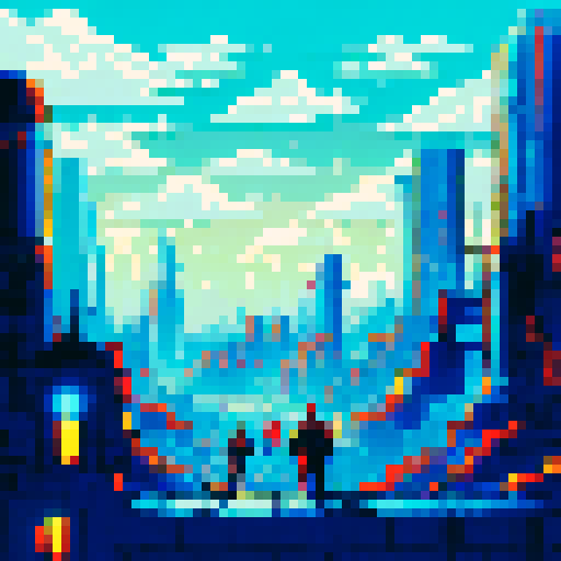 Ironman and Sherlock Holmes, standing back to back in a futuristic cityscape, with neon lights reflecting off their shiny armor and trench coat, respectively, against a starry night sky