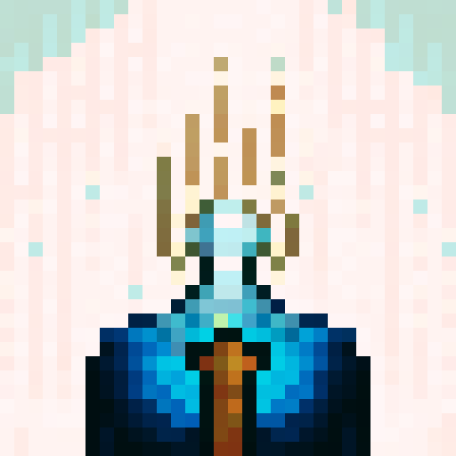 jumper, game icon, 32x32 pixel art, sRGB, skill art, close up, portrait, vibrant colors, dynamic pose, pixelated details, glowing effects, intense expression, bold lines, intricate pattern