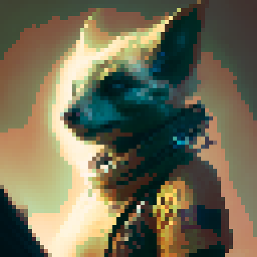 animal character portrait