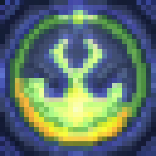 Create a 2D vectorized image of the Gran Canaria Island's silhouette filled with circles using a green color palette. It's crucial that the circles form the exact shape of the island, highlighting its unique outline. The image should have a non-realistic style and focus on the island's form.