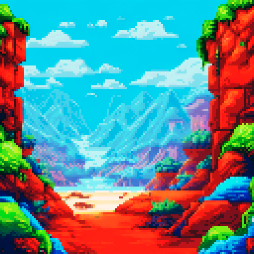 king capybara, extreme photographic detail, cinematic lighting, sRGB, pixel art, background, landscape