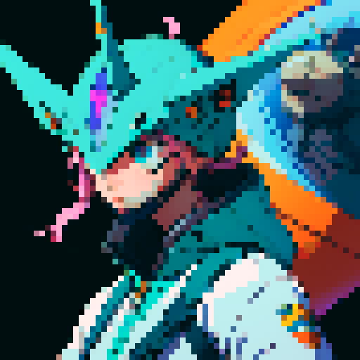 Masked piloit by spaceship