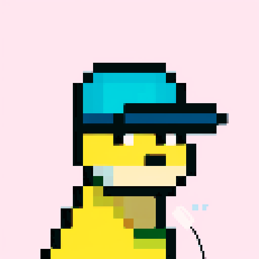 pixelated dog with microphone, studio setup, vibrant colors, retro aesthetic, 8-bit style, dynamic lighting, neon accents, geometric shapes, pixel art, sRGB