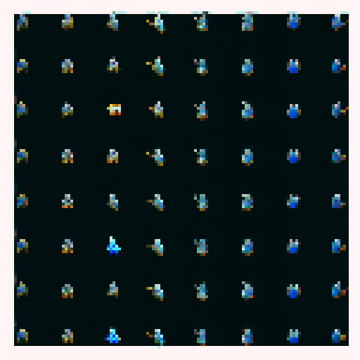 Redraw each knight in detail with a two-handed sword instead of a mace and shield, facing the same direction as the original.  Keep pixels as detailed as possible