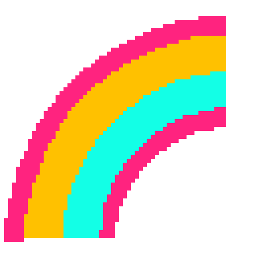 pixel art with a white background 