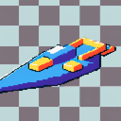 simple, silly house, pixel art, sRGB, vibrant colors, cartoonish, exaggerated proportions, quirky roof, cheerful atmosphere, playful details