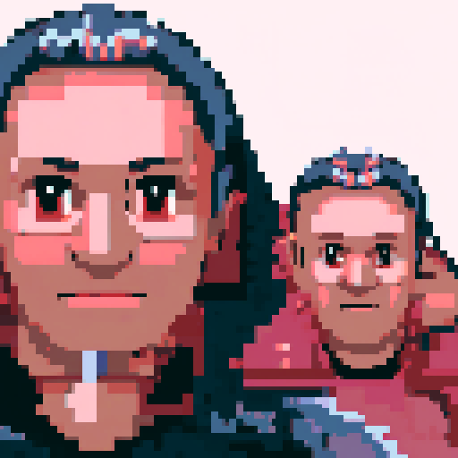 Copy the reference image in pixel art
